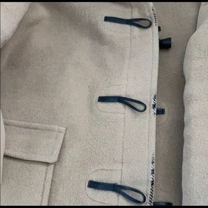 Authentic Burberry camel pea coat size XL gorgeous
